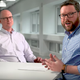 A still from Verizon’s anti-net neutrality video, featuring general counsel Craig Silliman and “Jeremy”